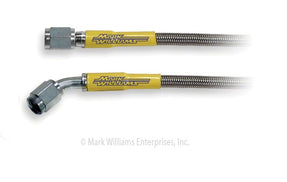 Straight/45 Degree Brake Lines (Choose Length)