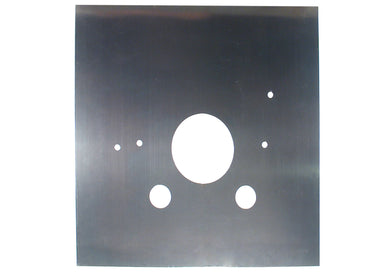 Blank Rear Motor Plate - 392 Hemi dowel pin holes