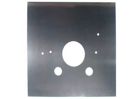 Blank Rear Motor Plate - 392 Hemi dowel pin holes