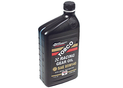 Torco Gear Oil 85W-140 w/ fricition modifier for posi (1 qt)