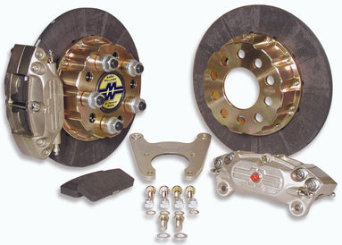 MW - Carbon/Carbon Symmetrical Housing Ends 4 Piston Rear Brake (3.150 Bearing)