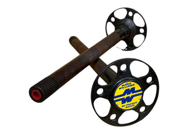 4340 Super Light 11/16 Gun drilled 30 spline axles 5x4.75