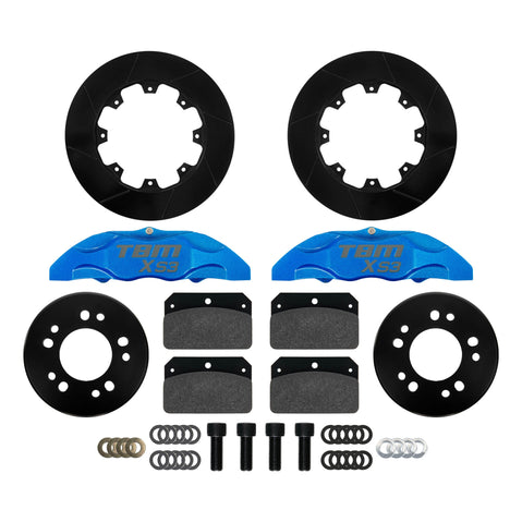 Rear 6 Lug XS3 Extreme Street Brake Kit (Big Ford New / Late / Torino Housing Ends)