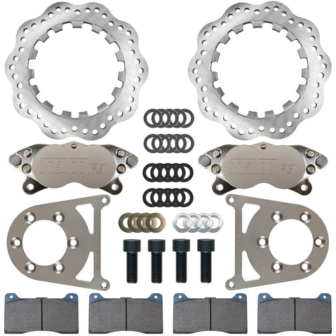 TBM Brakes Strange Floater Rear F3 4 Piston Drag Brake Kit