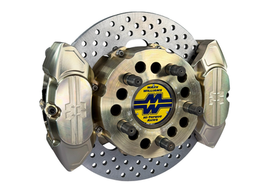 Dual Caliper 3.150 Symmetrical Housing Ends Rear Brake Kit