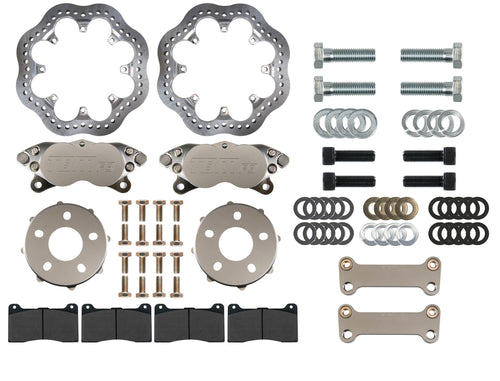 2010-2015 Chevrolet 5th Gen Camaro Medium Duty Front Drag Racing Brake Kit (Reusing Factory Hubs) - 001-0278-1