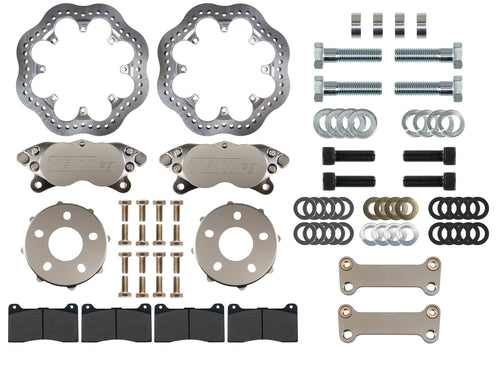 2016-2022 Chevrolet 6th Gen Camaro Medium Duty Front Drag Racing Brake Kit (Reusing Factory Hubs) - 001-0279-1