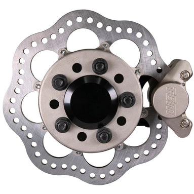 94-04 Mustang SN-95 New Edge Lightweight Front Drag Racing Brakes 2 Piston (Reuses Factory Hub) 001-0224