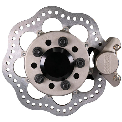 94-04 Mustang SN-95 New Edge Lightweight Front Drag Racing Brakes 2 Piston (Reuses Factory Hub) 001-0224