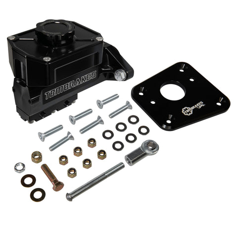 1979-93 Fox Body TBM Modular Bore Billet Master Cylinder Conversion Kit (Choose Bore Size)