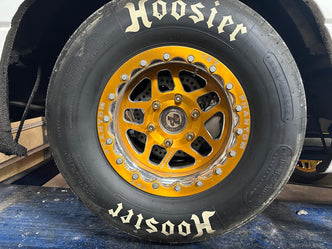 2015-25 F150 Rear Drag Brake Kit F3 4 Piston Calipers (Stock Housing Ends)