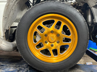 1999-18 Silverado 2WD/4WD Medium Duty 4 Piston Front Drag Racing Brake Kit 6x5.5 lug Front Brake Kit 001-0290-1