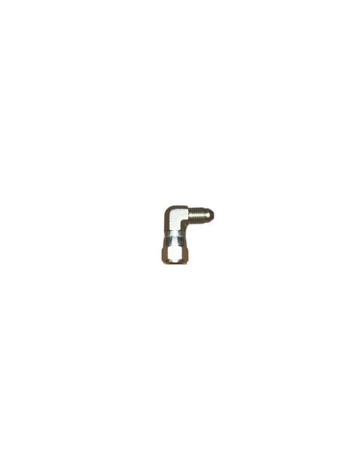 3AN 90 Degree Female Swivel to Male (Steel)