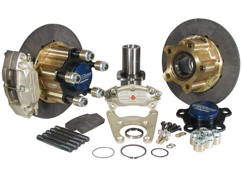 TBM Brakes / Mark Williams Floater Axle Kit (Includes Carbon Brakes & Spindles)