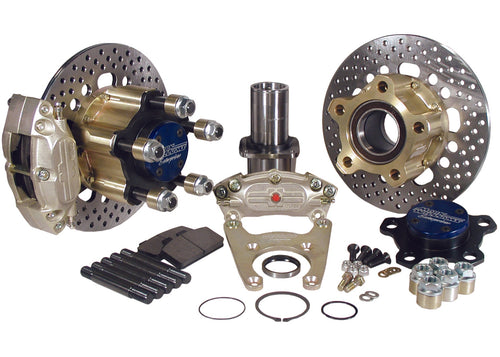 TBM Brakes / Mark Williams Dual Caliper Weld Spindle Floater Kit Steel Brake