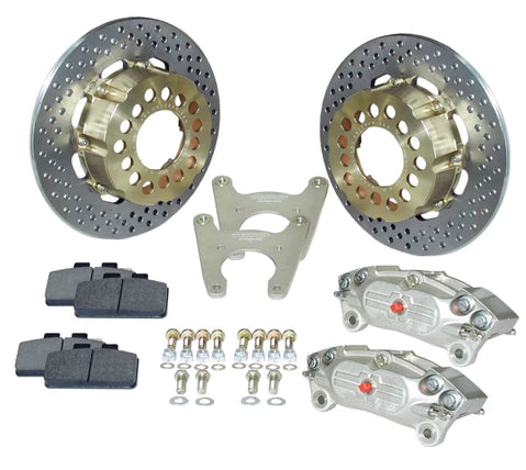 MW Symmetrical Housing Ends Rear Brake Kit 4 piston
