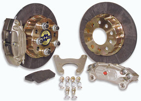 MW - Carbon/Carbon Symmetrical Housing Ends 4 Piston Rear Brake (3.150 Bearing)