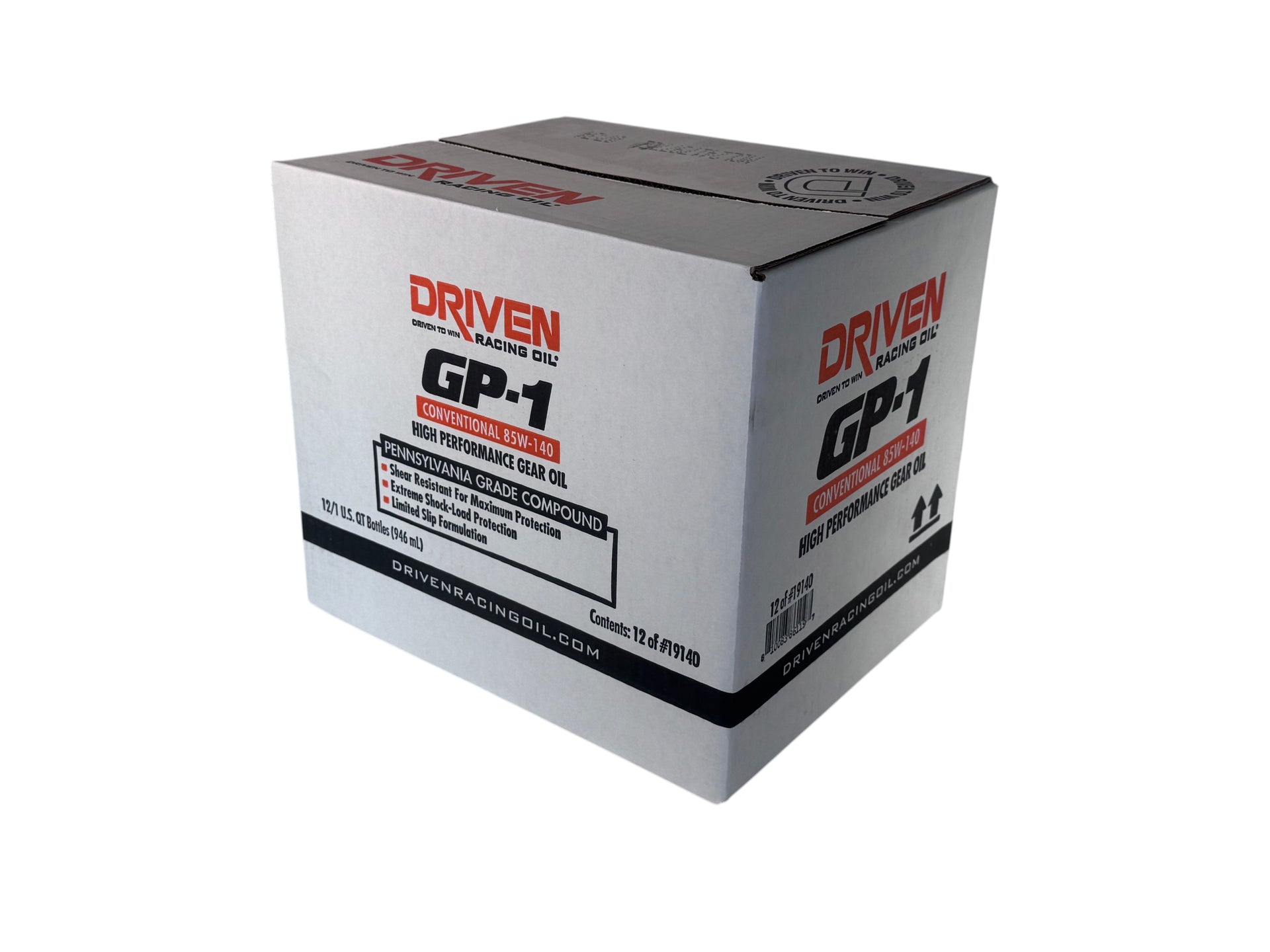 Driven 85W-140 Gear Oil (Case 12 qts)