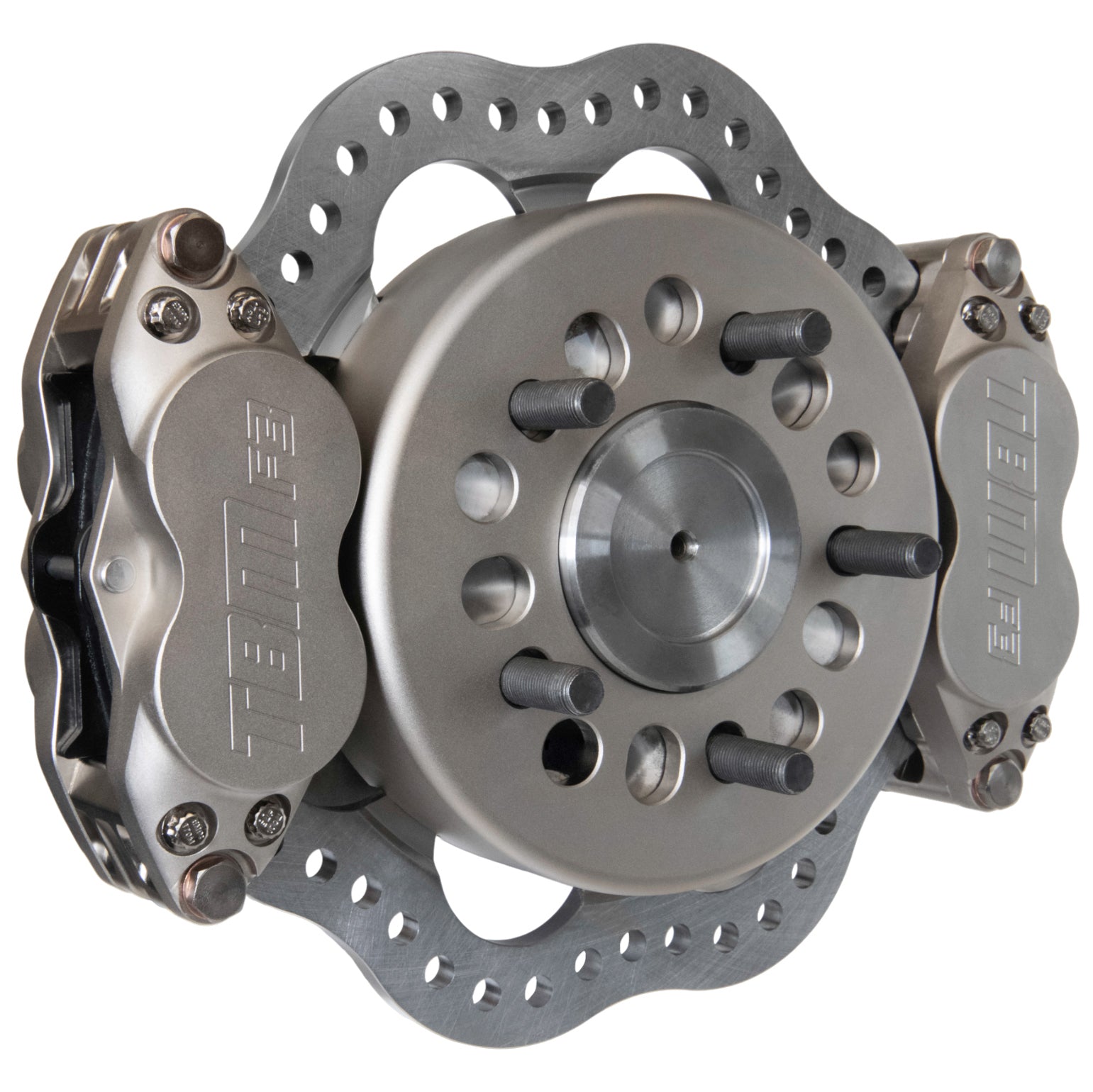 TBM Brakes / Mark Williams Dual Caliper Weld Spindle Floater Kit Steel