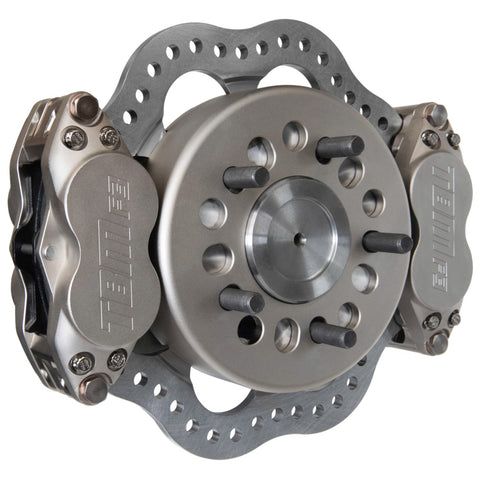 TBM Brakes / Mark Williams Dual Caliper Weld Spindle Floater Kit Steel Brake