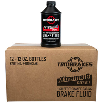 1 Case (12 bottles) TBM DOT 5.1 Extreme 6 Brake Fluid 7-0102CASE