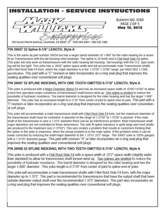 Jerico Slip Yoke 1350 32 spline Extreme Duty 4340