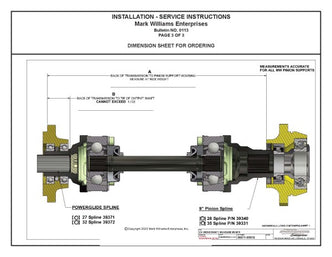 Dragster CV Driveshaft Assembly for 27-Spline Shorty Powerglide & Ford 9
