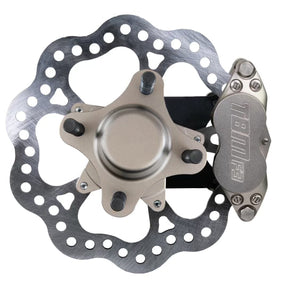 TBM Brakes 1982-93 4 lug Mustang Fox Body Medium Duty Front Drag Brakes (w/ New Aluminum Hub) 001-0325-1